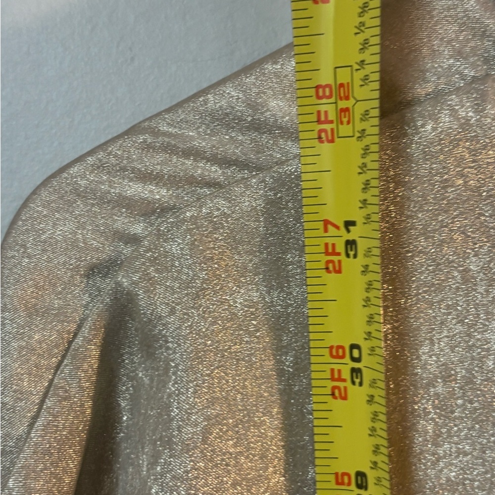Soft Surroundings Gigi Tunic Blouse Champagne Gold Large Lagenlook Career Party - Picture 10 of 10
